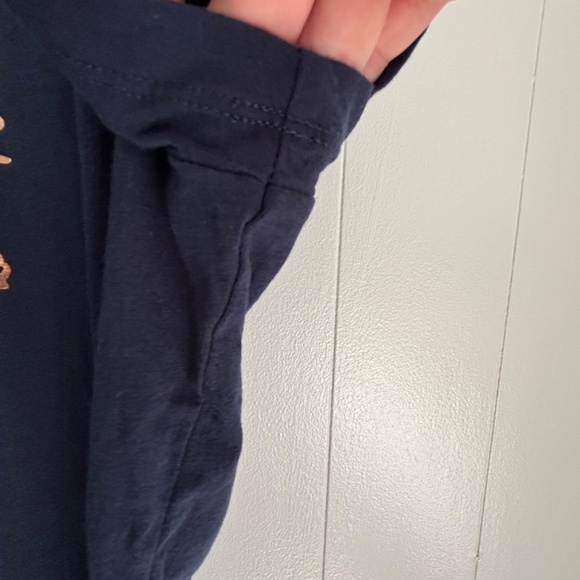 True Religion Navy and rose gold buddha foil t-shirt size XL (fits smaller) - Picture 5 of 7